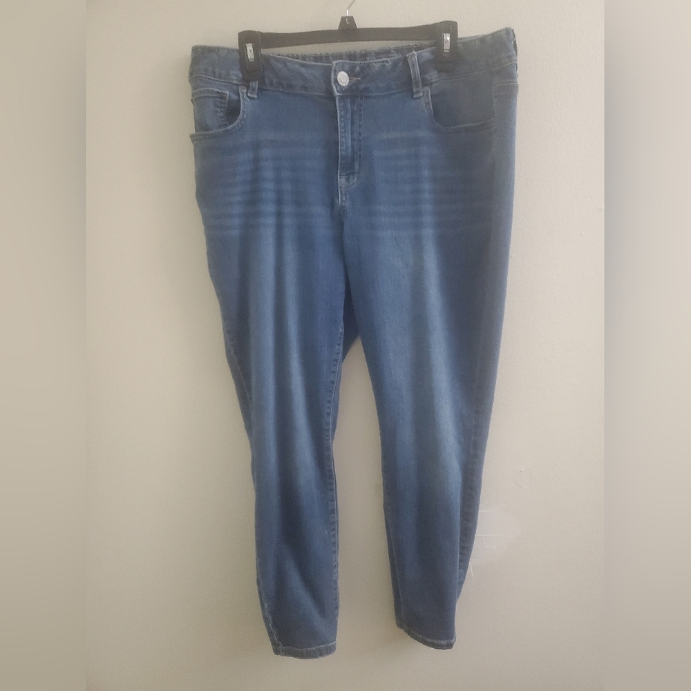 Aa Maurices mid rise skinny jeans